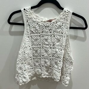 Show Me Your Mumu Crochet Top
